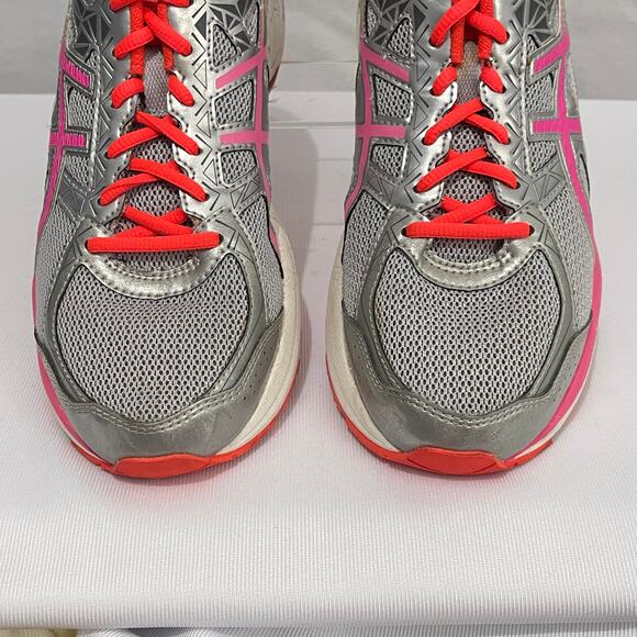 ASICS Running Shoes Womens 9.5 Gel-Exalt 3 Gray Pink Low Top Sneakers Trainers - Picture 4 of 13
